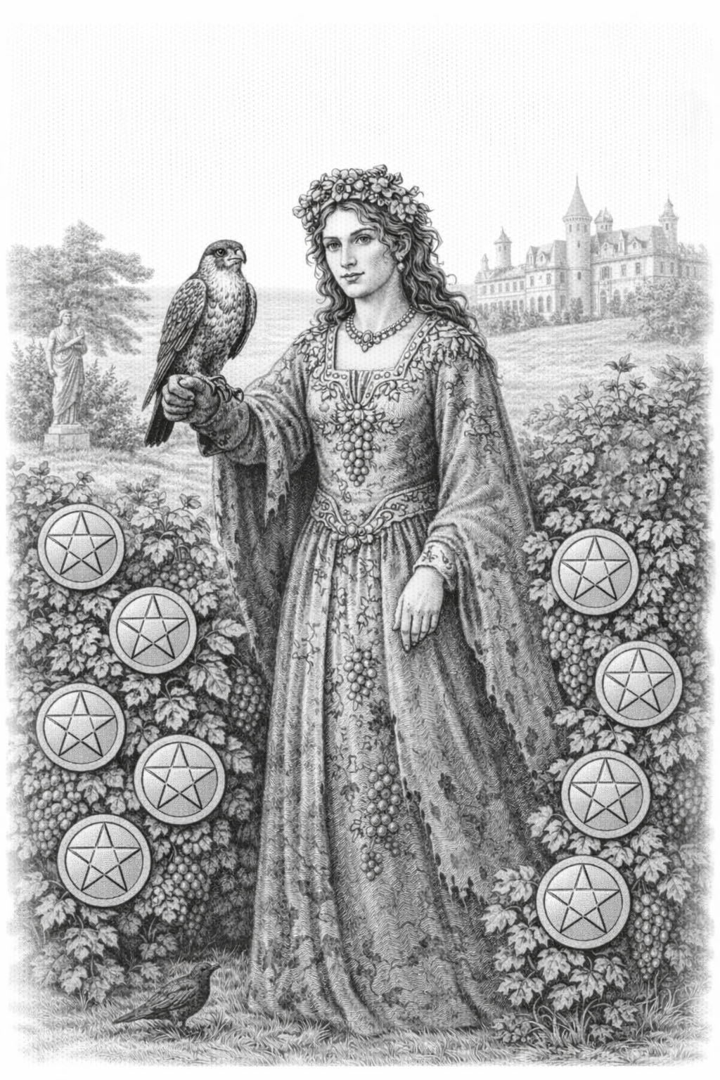 Девятка пентаклей