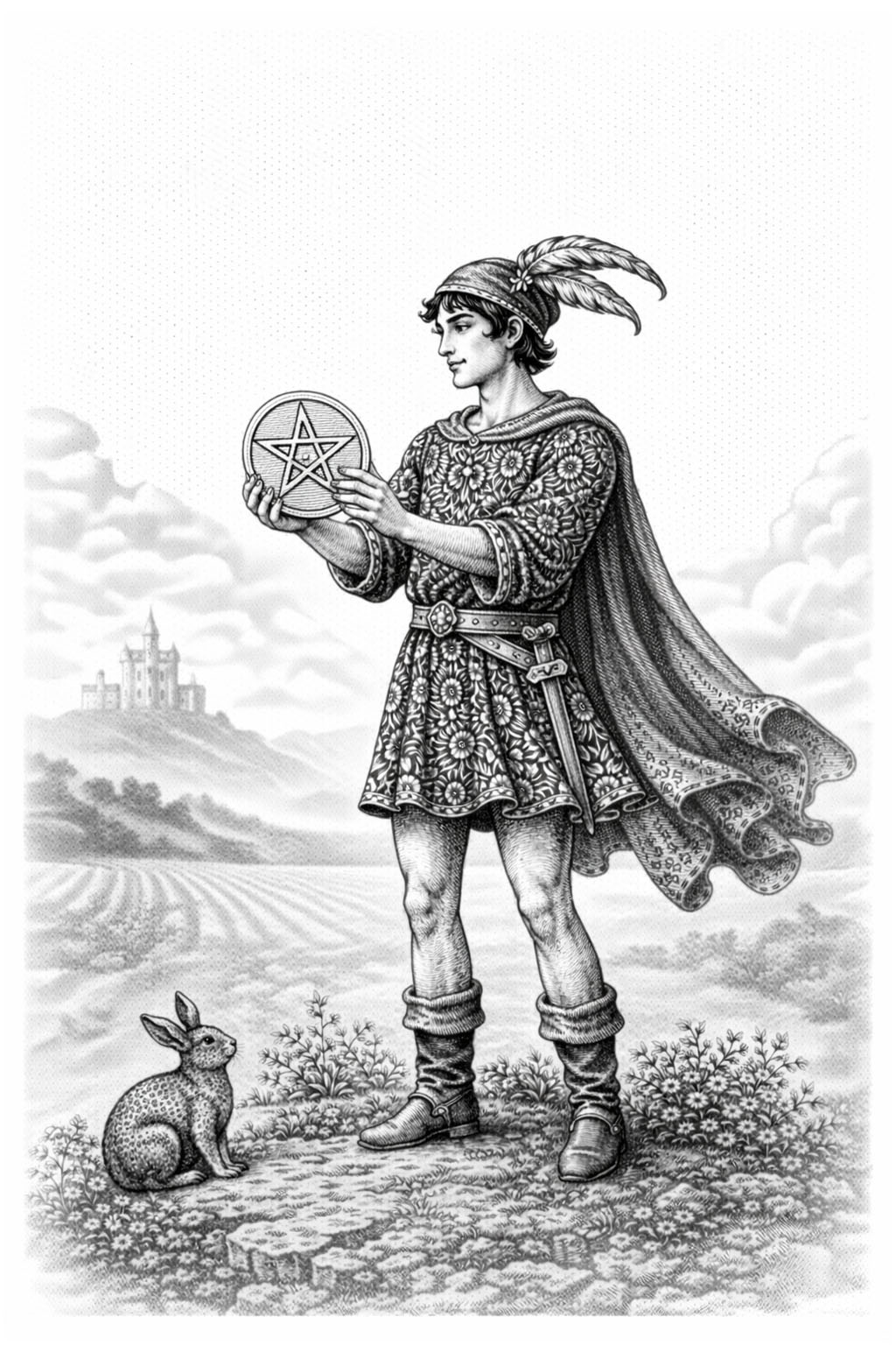 Паж пентаклей