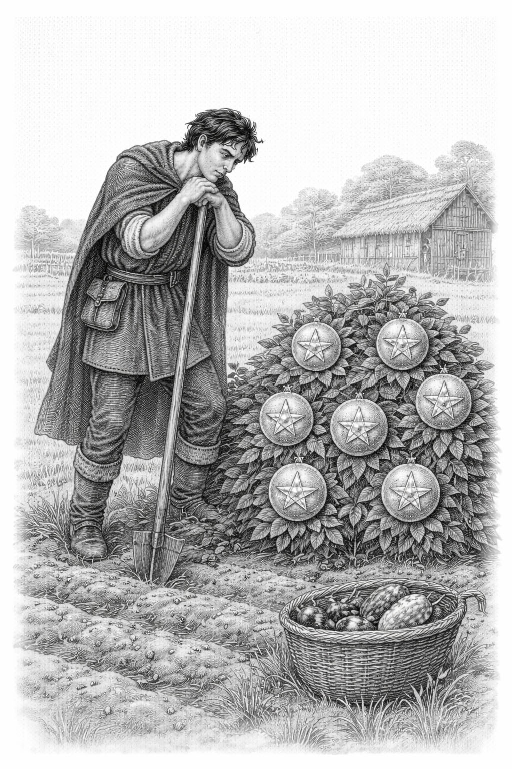 Семерка пентаклей