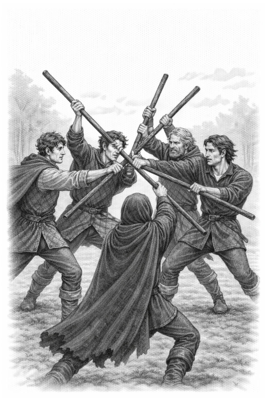 Пятерка жезлов